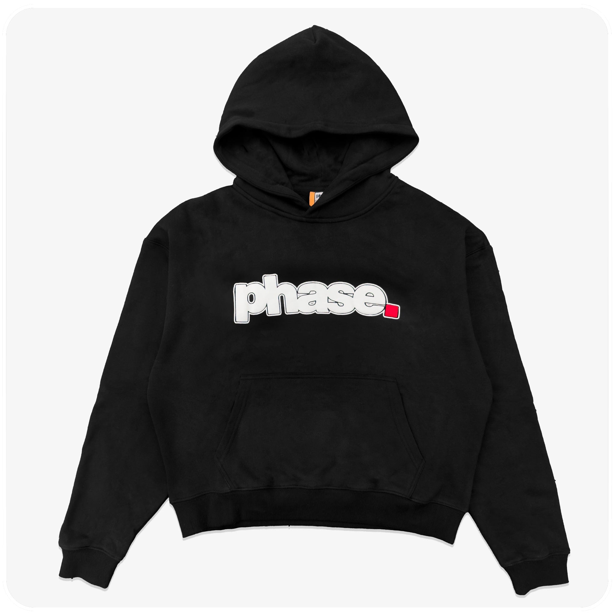 BLACK 'SCRAPBOOK' HOODIE
