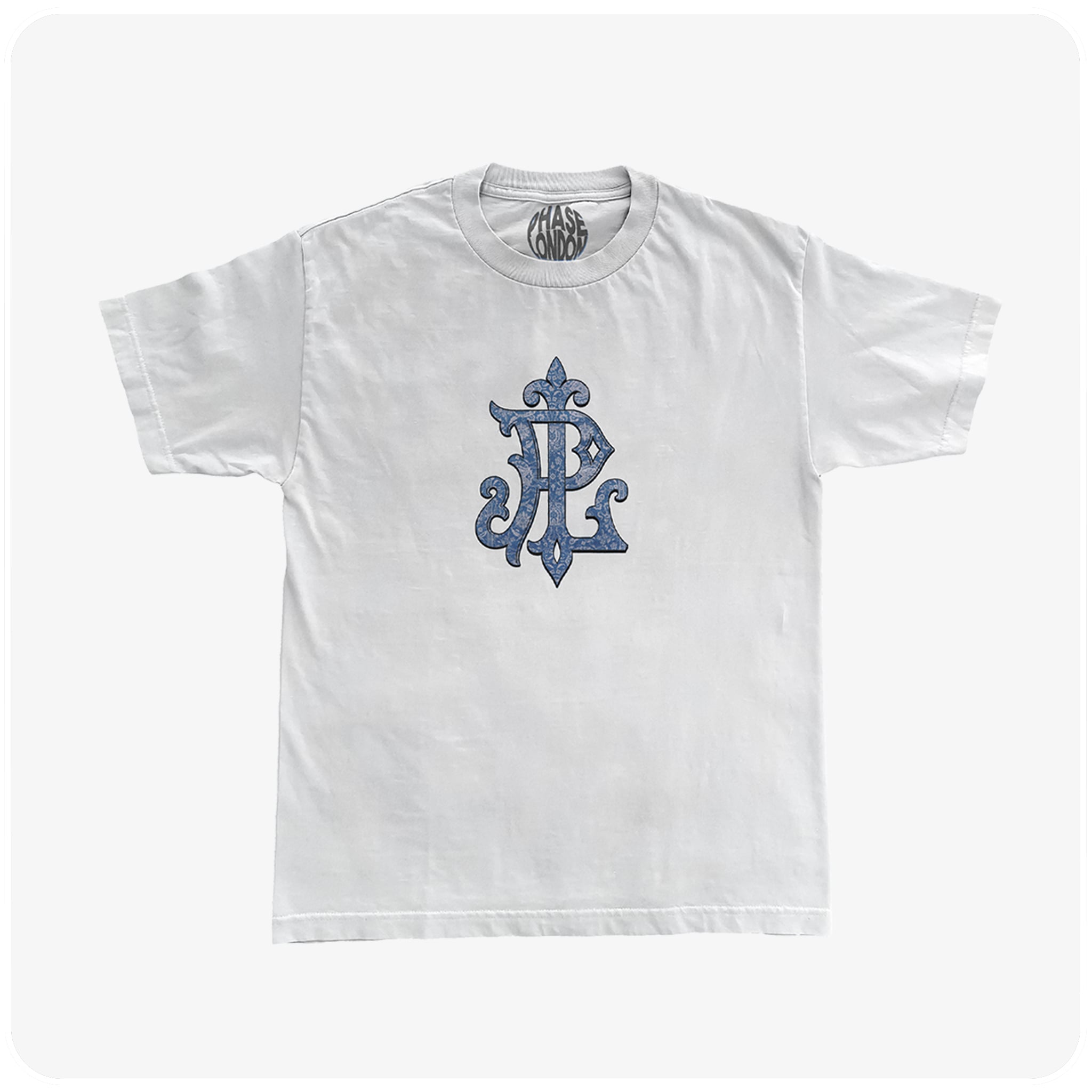 PERSIAN RUG TEE - WHITE