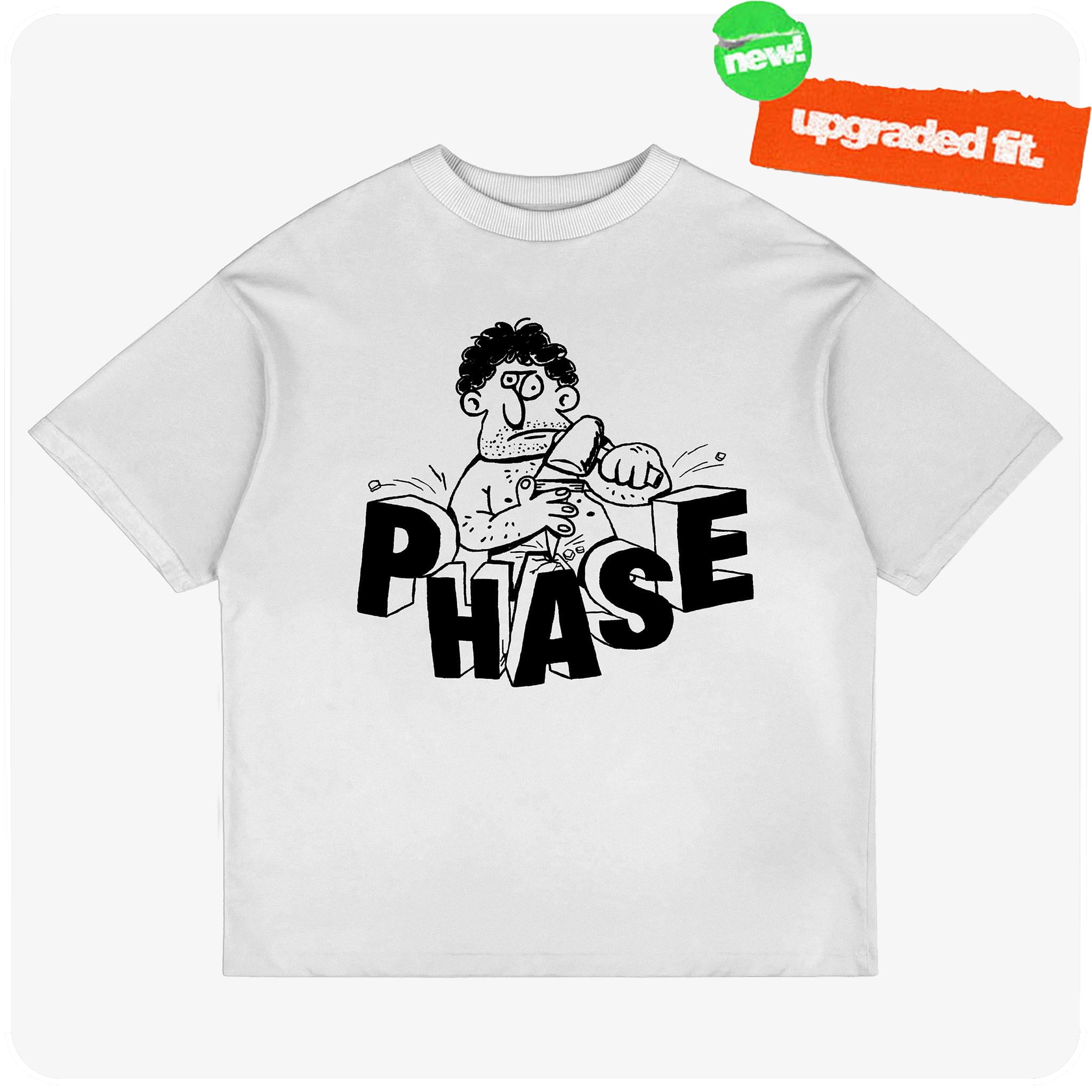 BUILDING TEE - WHITE