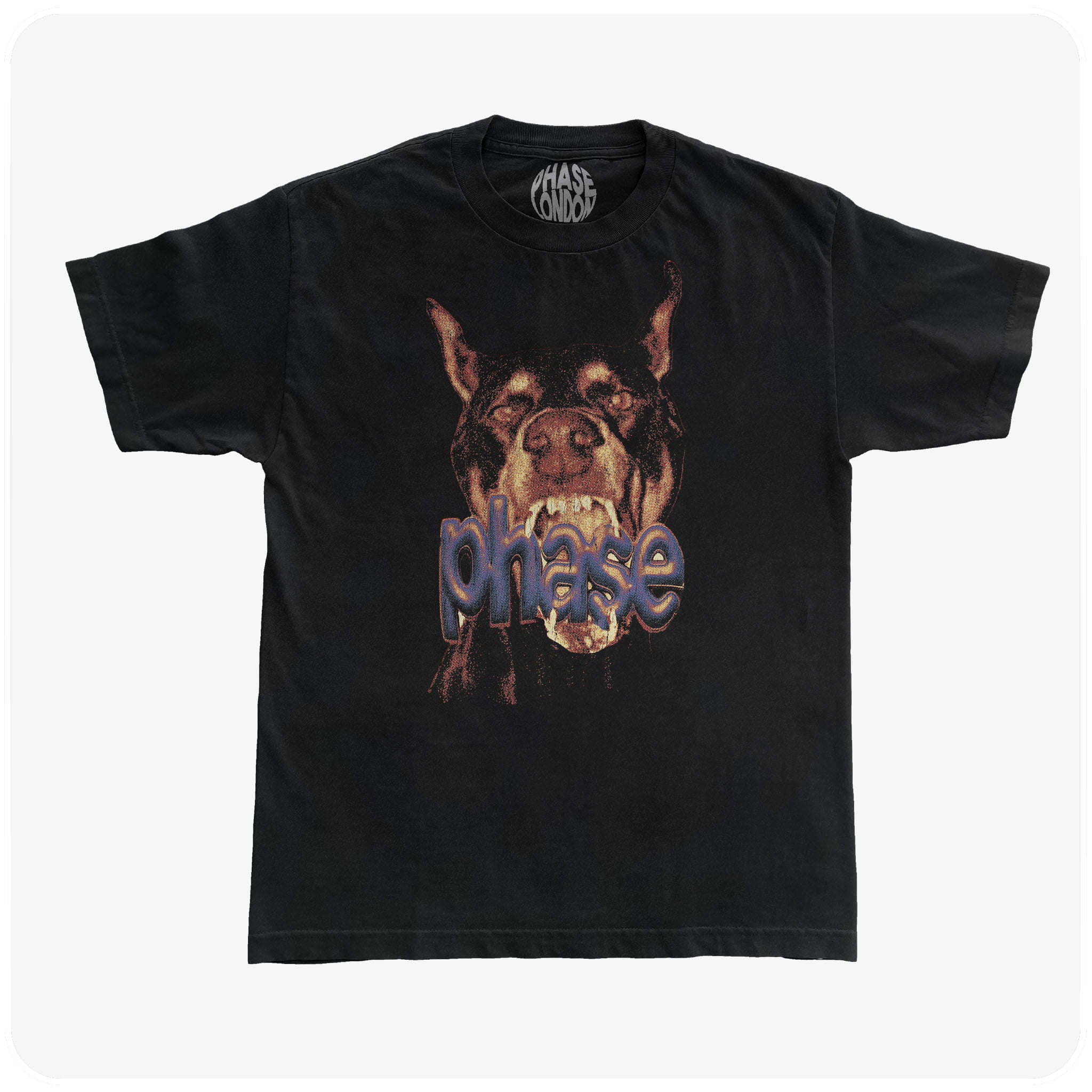 DOG TOY TEE - BLACK
