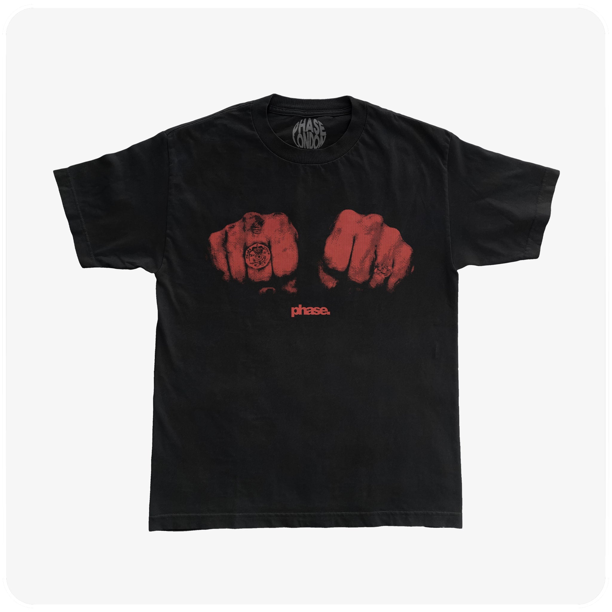 FISTS TEE - BLACK